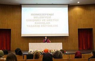 Merkezefendili girişimci kadınlara eğitim verildi