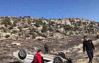 Mersin’de trafik kazası: 2 yaralı