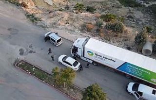 Mersin’de uyuşturucu tırına nefes kesen operasyon