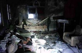 Milas’ta ev yangını