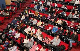 Minikler, ‘Hayvanlar Şehri’ni heyecanla izledi