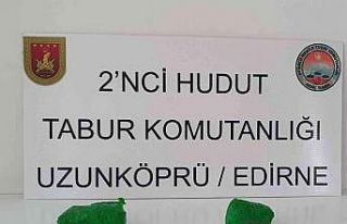 MSB: “Edirne hudut hattında bin 36 gram uyuşturucu...