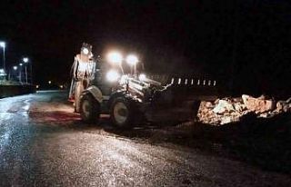 Muğla Büyükşehir Belediyesinden yağmur mesaisi