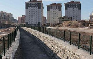 Nevşehir’deki dere ıslah edildi