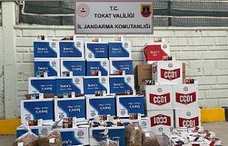 Niksar’da 640 Bin adet boş makaron ele geçirildi