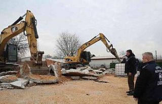 Nilüfer’de kaçak yapılarla mücadeleye devam