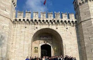 Öğrenciler tarihi yarımadayı gezdi