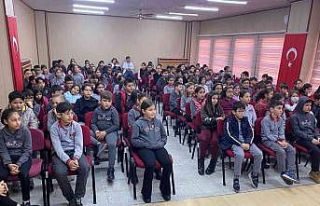 Öğrencilere gıda güvenliği anlatıldı