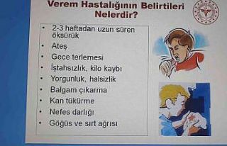 Öğrencilere verem hastalığı anlatıldı