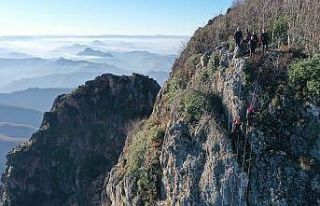 Ordu Kent Ormanı’nda nefes kesen tatbikat