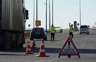 Ordu’da ticari araçlara kış lastiği denetimi