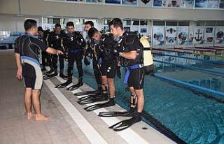 Osmaniye Belediyesi su altı ve su üstü kurtarma...