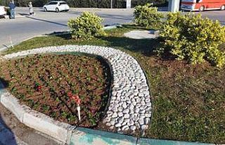 Osmaniye’de peyzaj çalışmaları