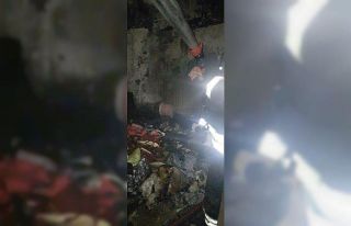 Oyun oynarken yangın çıkardılar