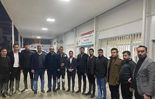 Öz Sağlık İş Sendikası yeni yıla sağlıkçılarla...