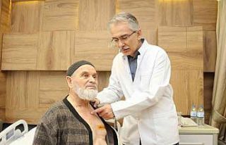 (ÖZEL) Tıkalı 3 kalp damarı 8 santimlik kesiyle...