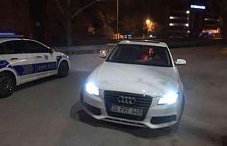 (Özel ) Uygulama noktasından kaçan sürücü cezadan...