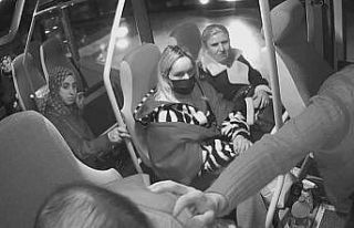 (Özel) Yolcu rahatsızlandı, otobüsü acile böyle...