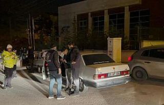 Polis denetimleri yılın ilk gününde de elden bırakmadı