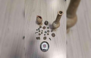 Polis yaptığı ‘şok’ uygulamada tarihi eser...