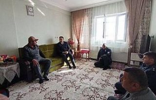 Protokol üyeleri vefat eden Kore Gazisini unutmadı