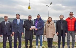 Rektör Beydemir, Erkek Futbol Takımını sporcularını...