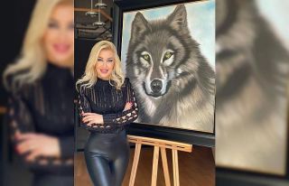 Ressam Önyürü’nün eserlerine yoğun ilgi