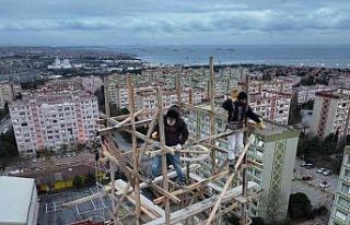 Rizeli minare ustası 57 yaşında 164’uncu minaresini...