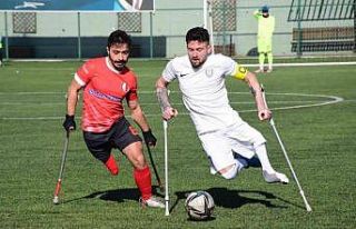 Şahinbey ampute kendi evinde rakip tanımıyor