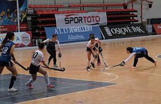 Salon Hokeyi Süper Lig 2. Etap galibi Gaziantep Polisgücü...