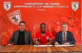 Samsunspor Cedric Guel ile 3,5 yıllık sözleşme...