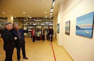 SANKO Sanat Galerisi’ndeki ‘dinginlik’ temalı...