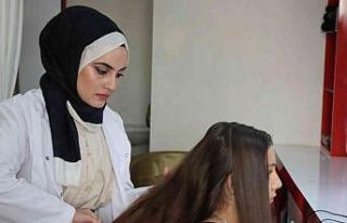 Şanlıurfalı genç kızlar hayallerine kavuştu