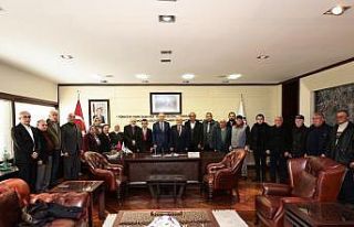 Şehitlerin anne, baba ve eşlerine özel mezar yeri