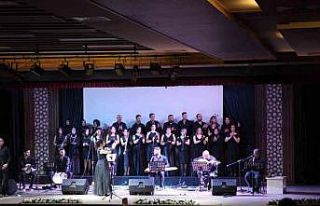 Şehzadeler HEM TSM Korosu, seyircilere unutulmaz...