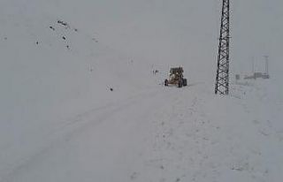 Şemdinli’de 49 yerleşim yerinin yolu ulaşıma...