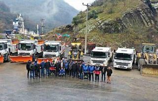 Serdivan Belediyesi kara hazır