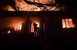 Seydikemer’de ev yangını