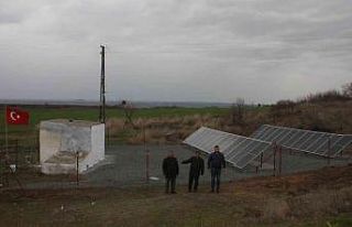Siğilli köyü güneş enerjisine geçti