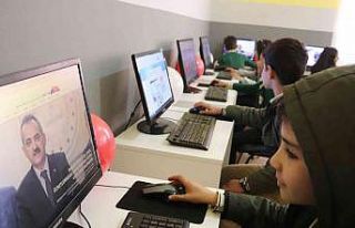 Siirt’te ilkokula bilişim sınıfı