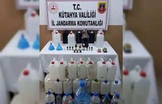 Simav’da sahte içki operasyonunda 2 kişi tutuklandı