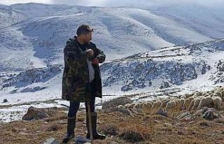 Sivaslı çoban sosyal medyayı salladı