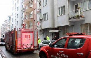 Soba külü ayakkabılığı tutuşturdu