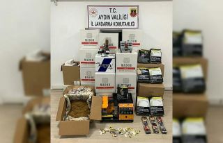 Söke’de kaçak tütün operasyonu