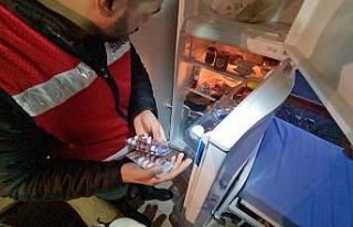 Suç makinesinin buzdolabından uyuşturucu çıktı