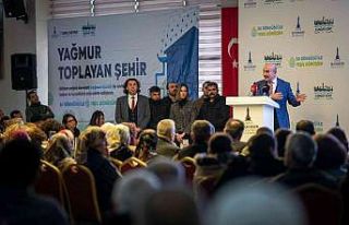 Sünger Şehir İzmir projesinin ilk kırsal uygulaması...