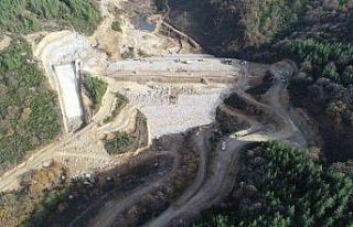 Susurluk Dereköy Barajı’nın yapımına devam...