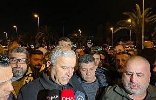 Taksiciler, öldürülen meslektaşları için toplandı