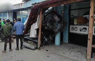 Tamiri yapılan ATV kendi kendine hareket edince olanlar...