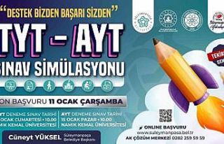 Tekirdağlı öğrenciler sınav heyecanı yaşayacak